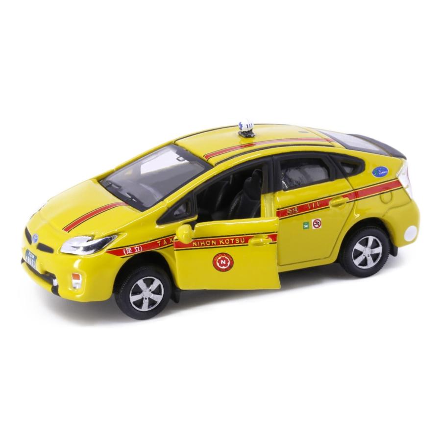 Tiny ATCJP64008 No.08 トヨタ プリウス 日本交通 4社カラー ※約1/64