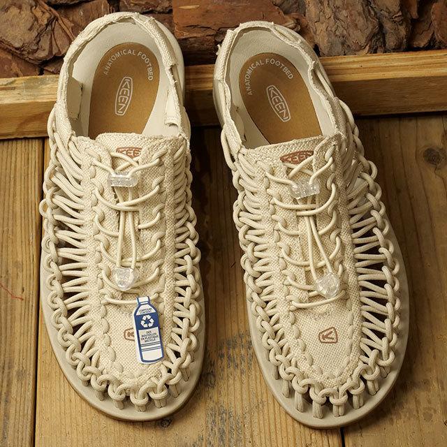 KEEN（キーン） 返品送料無料 ユニーク キャンバス メンズ サンダル