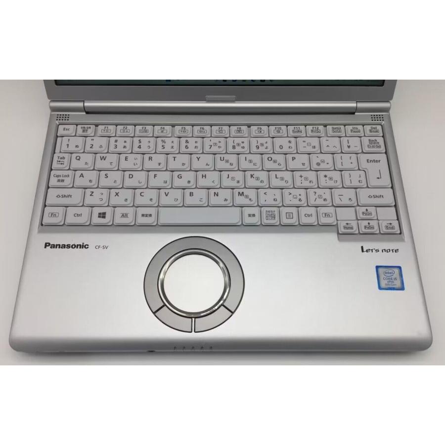 Let's note レッツノート CF-SV8 i5-8365U/メモリ8GB/SSD:256GB/12.1