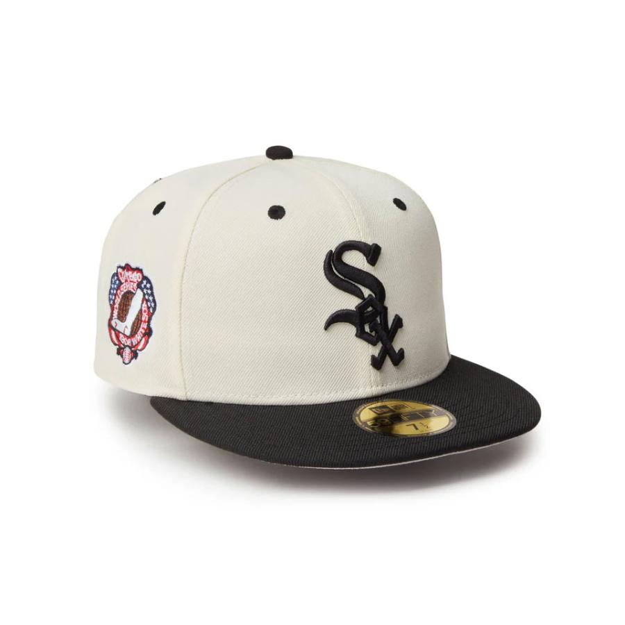NEW ERA（ニューエラ） キャップ 59FIFTY MLB Wool Visor WHITE SOX