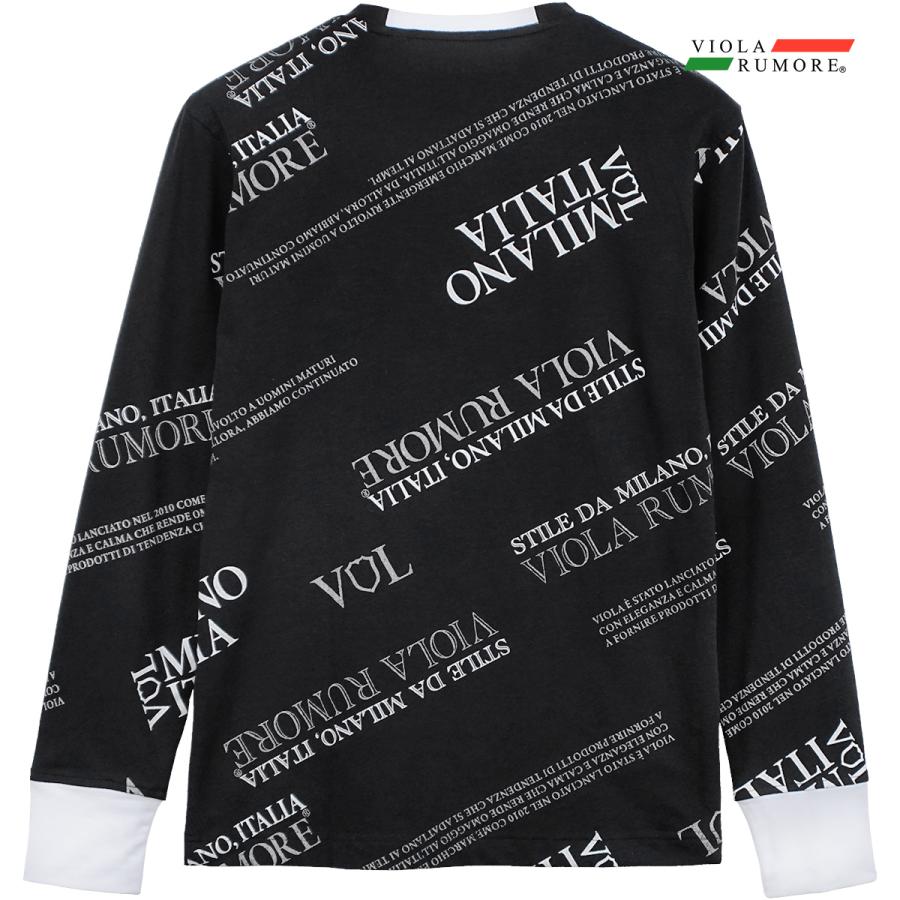 VIOLA rumore（ヴィオラ ルモーレ） ビオラ Tシャツ 長袖 クルーネック