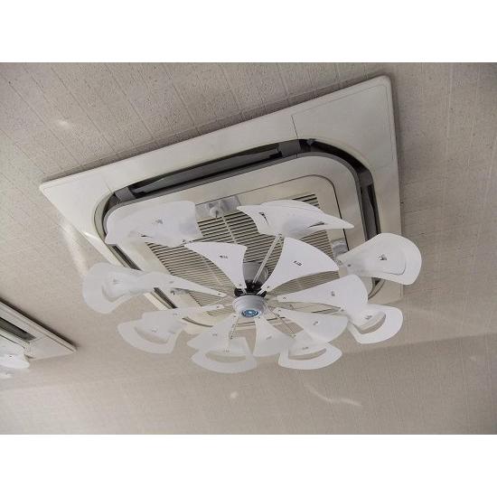 日本製 エコエコファン ターボ式 エアコン風よけ&省エネ対策 天井埋込