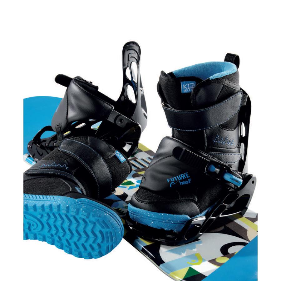 HEAD（ヘッド） スノーボード ブーツ キッズ KID VELCRO : ムラサキ