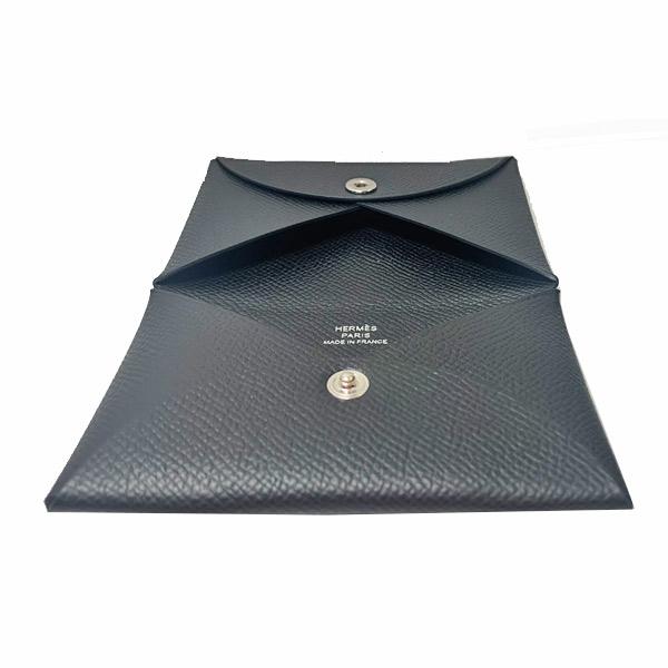 HERMES（エルメス） ≪ 新品 ≫ カードケース カルヴィ ノワール