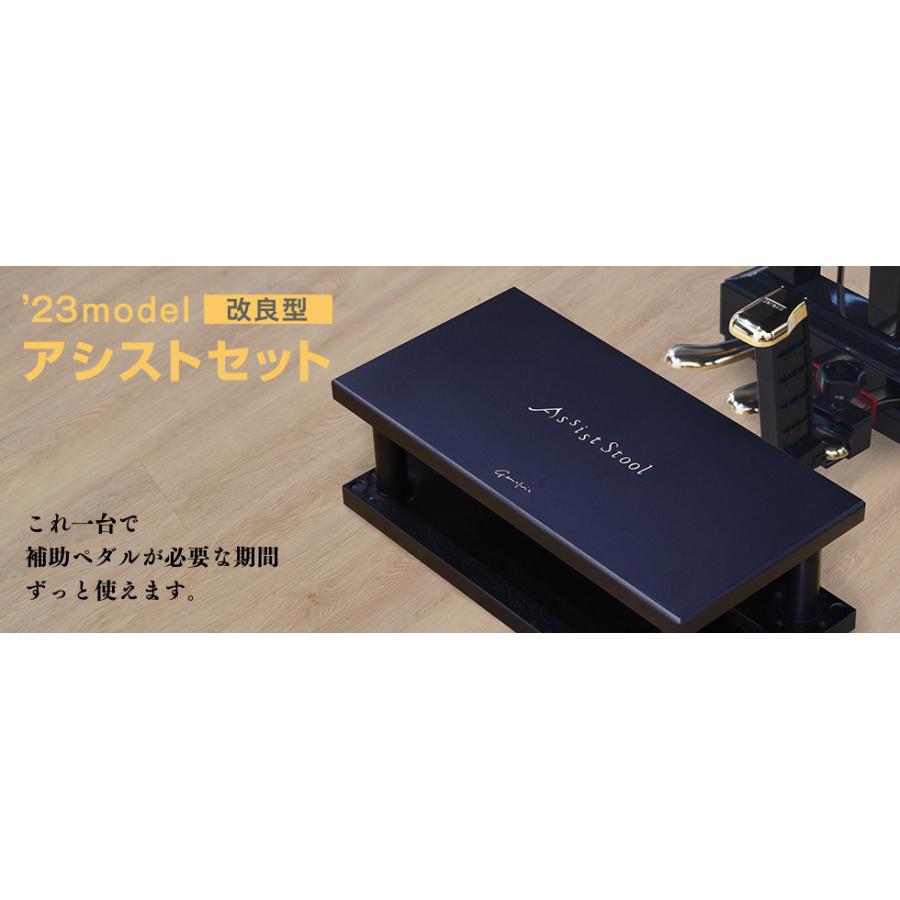 アシストペダル セット ブラック 最新モデル NEW 23-ASP 23-ASS ピアノ