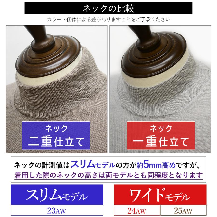 ZANONE（ザノーネ） ＜選べる2シルエット＞ 秋冬春 モックネック 12