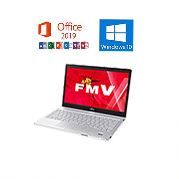 FMV 富士通 LIFEBOOK SH75/W FMVS75WWP Win10 Microsoft Office 2019
