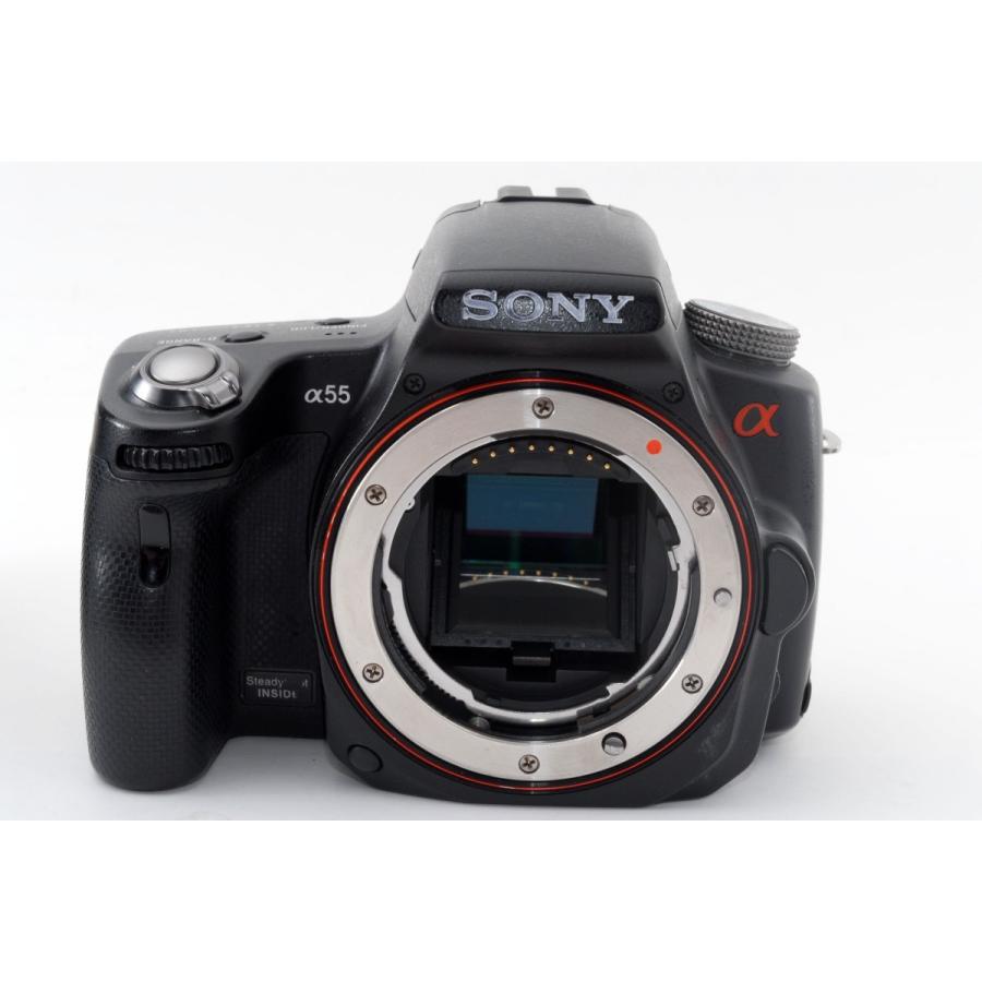SONY（ソニー） α55 SLT-A55V 標準・望遠ダブルズームセット 美品 高速