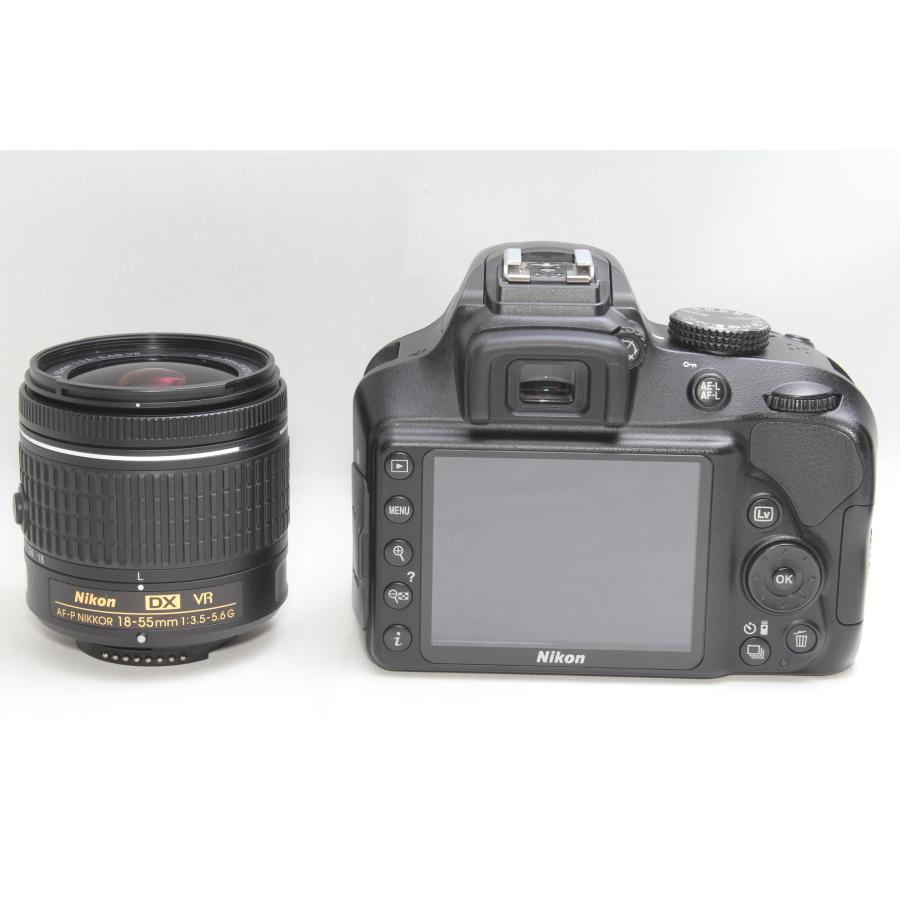 ニコン（Nikon） 一眼レフ D3400 レンズキット ブラック 新品SDカード