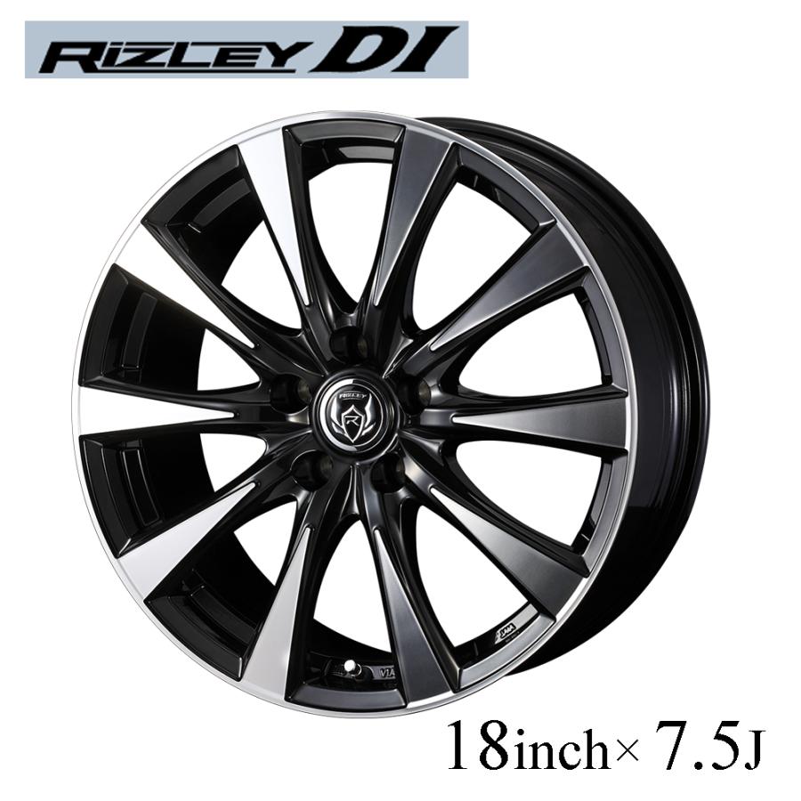 WEDS（ウェッズ） ホイール RIZLEY DI 18インチ 7.5J インセット38 48
