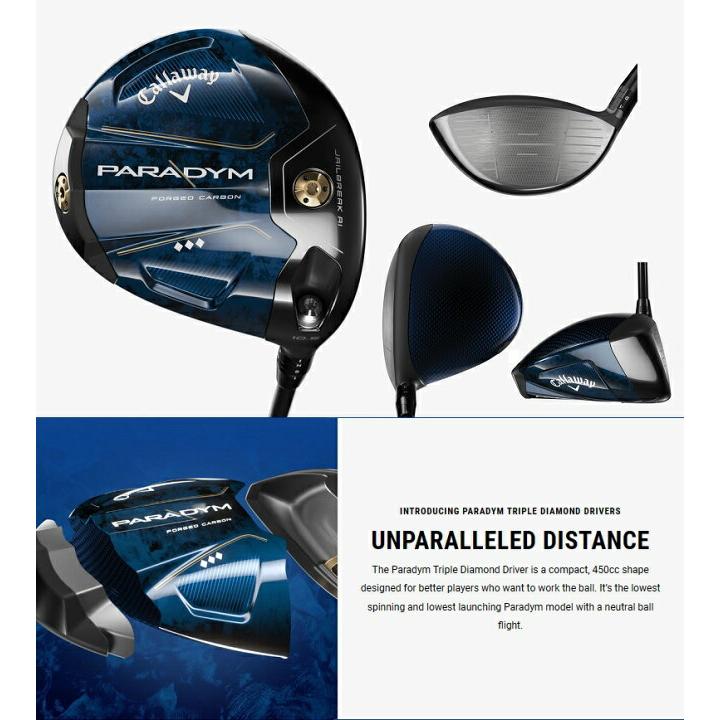 PARADYM 新品 日本仕様 キャロウェイ パラダイム トリプルダイヤモンド