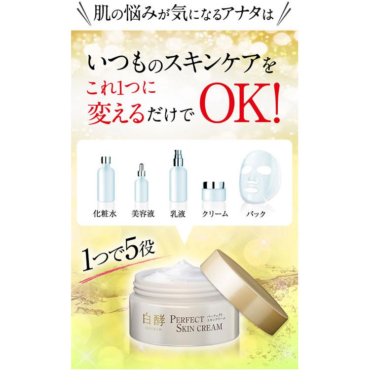 白酵（HAKKOH） パーフェクトスキンクリーム 50g 1個 オールインワン