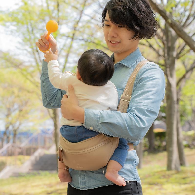 ヒップシート ノルン マーニ N ORN Mani ヌードベージュ 抱っこ補助具