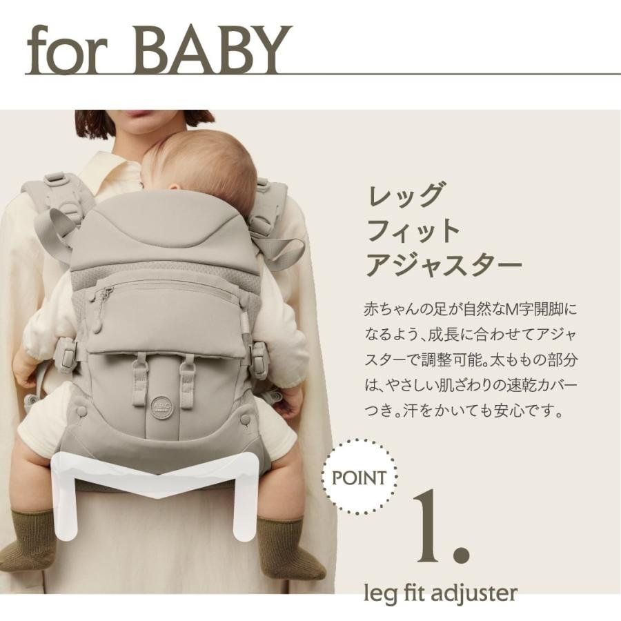 AIRBUGGY（エアバギー） ベビーキャリア コンプリートセット サンド