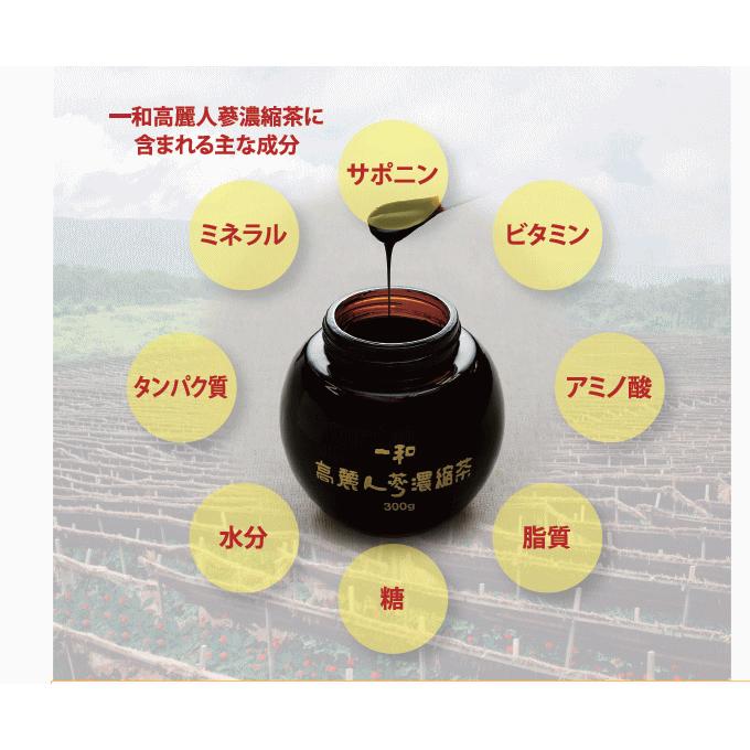 高麗人参 濃縮エキス 300g 一和高麗人参濃縮液 : ナチュラルスタイル