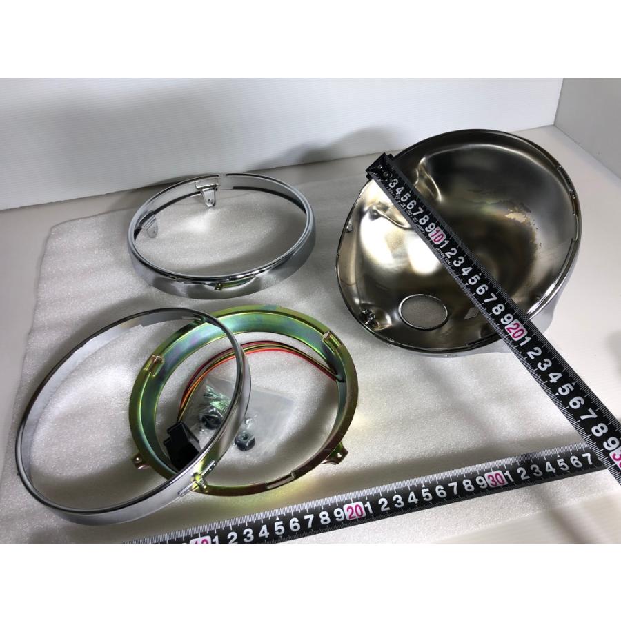 PMC マーシャル シビエ 装着可☆ 安心のPMC製 汎用 180Φ ヘッドライト