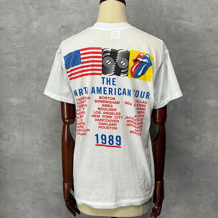 80'S Rolling Stones The North American Tour T-Shirt Made in USA L