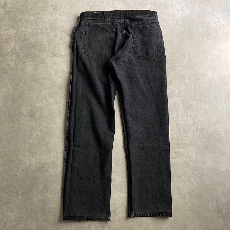 90's Levi's 501-0660 Black Denim Pants Made in USA W36L30 90年代