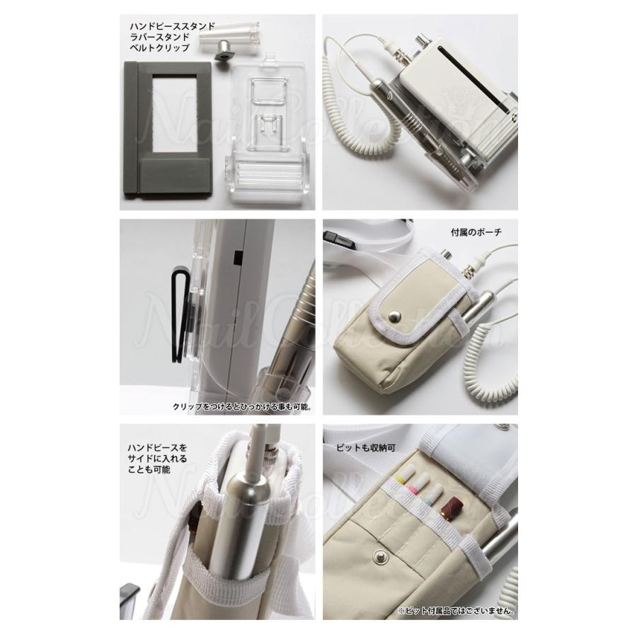 ネイルグッズ付 ネイルマシーン ケビン ポータブル ネイル研磨機 KEVIN