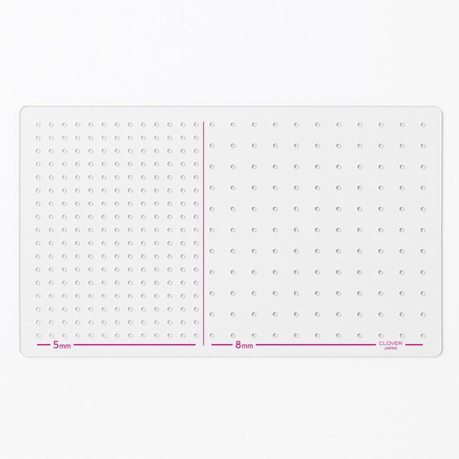 クロバー ビーズ刺し子テンプレート 57-784 ビーズ刺し子 ステッチ 印