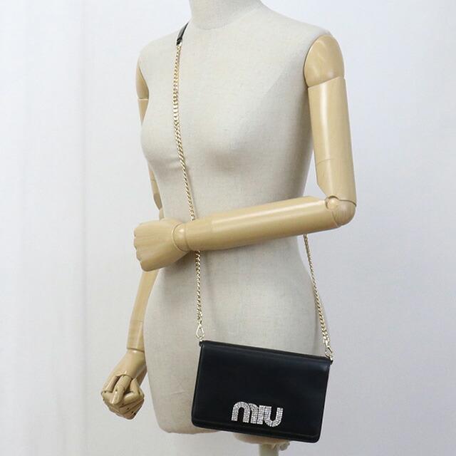 miu miu（ミュウミュウ） 中古 チェーンウォレット レディース