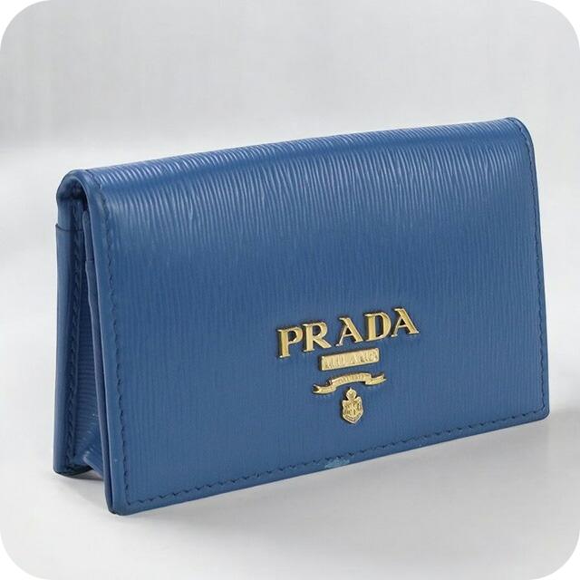 PRADA（プラダ） 中古 名刺入れ レディース ブランド レザー カード