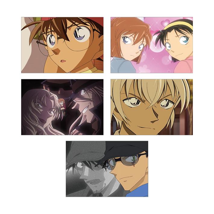 CRUX（クラックス） 名探偵コナン ポストカードセット 5枚入り A柄