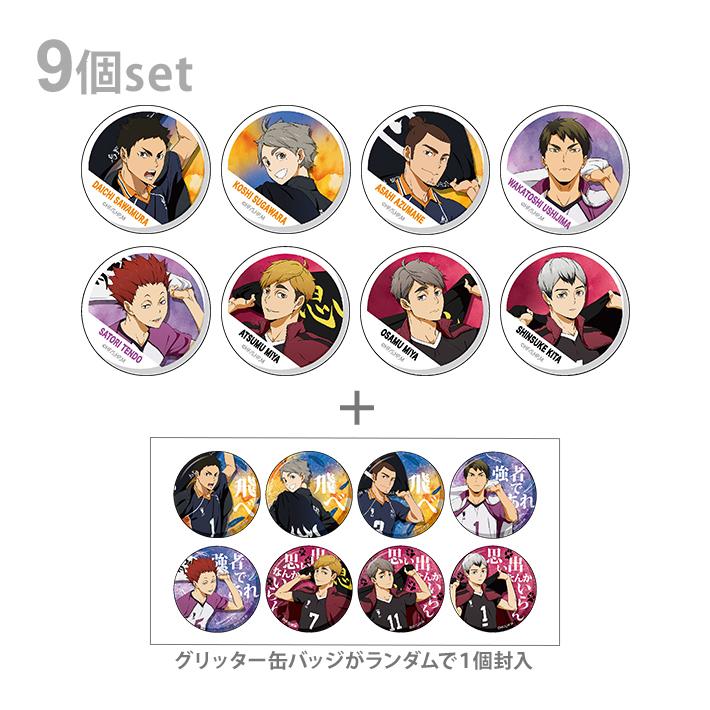 ジャンプ（JUMP） ハイキュー!! 缶バッジコレクション 1BOX 9個入