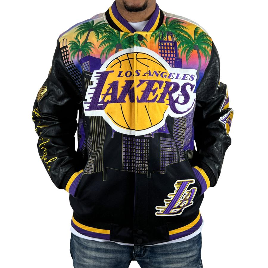 Prostandard Lakers ロサンゼルス レイカーズ ジャケット スタジャン