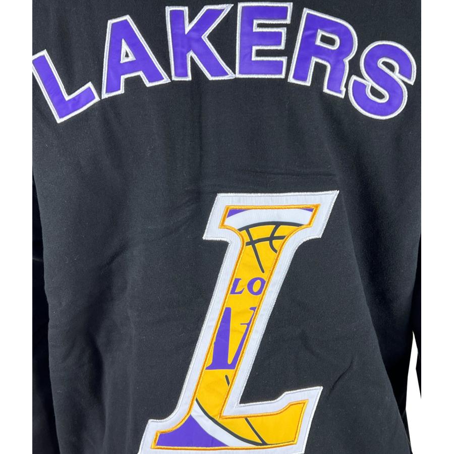 FISLL LAKERS BACK LOGO ZIP HOODIE NBA レイカーズ ロゴ ジップアップ