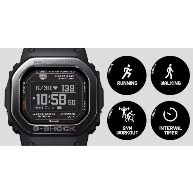 G-SQUAD 2年保証 DW-H5600-1 CASIO G-SHOCK スマートウォッチ