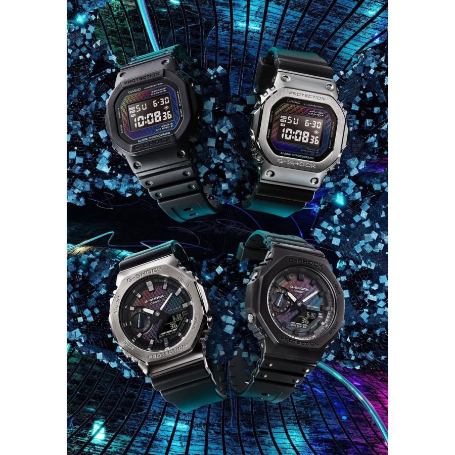 G-SHOCK Gショック デジタル 腕時計 メンズ GM-5600RW-1JF レインボー