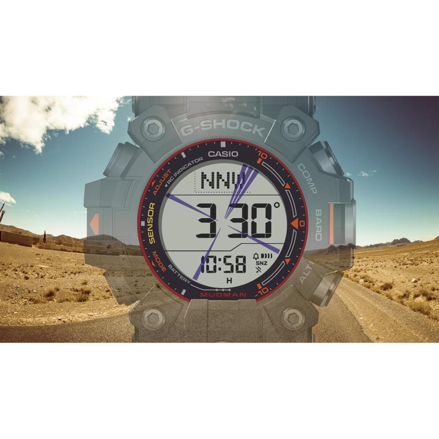 G-SHOCK Gショック 電波 ソーラー マッドマン MUDMAN 腕時計 メンズ GW
