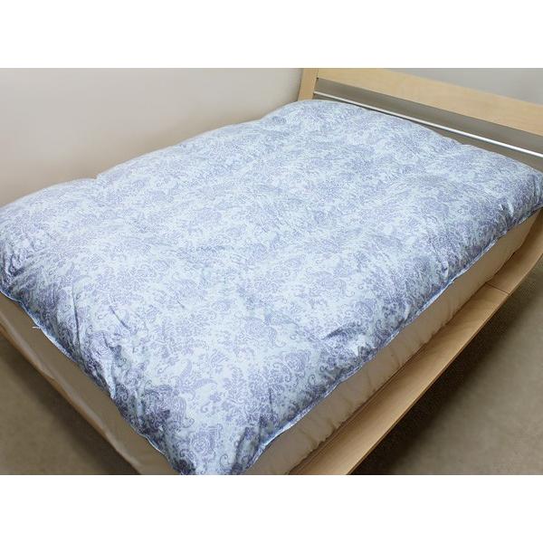 西川（nishikawa） 羽毛布団 京都 二層 ハンガリー産 シルバーグース