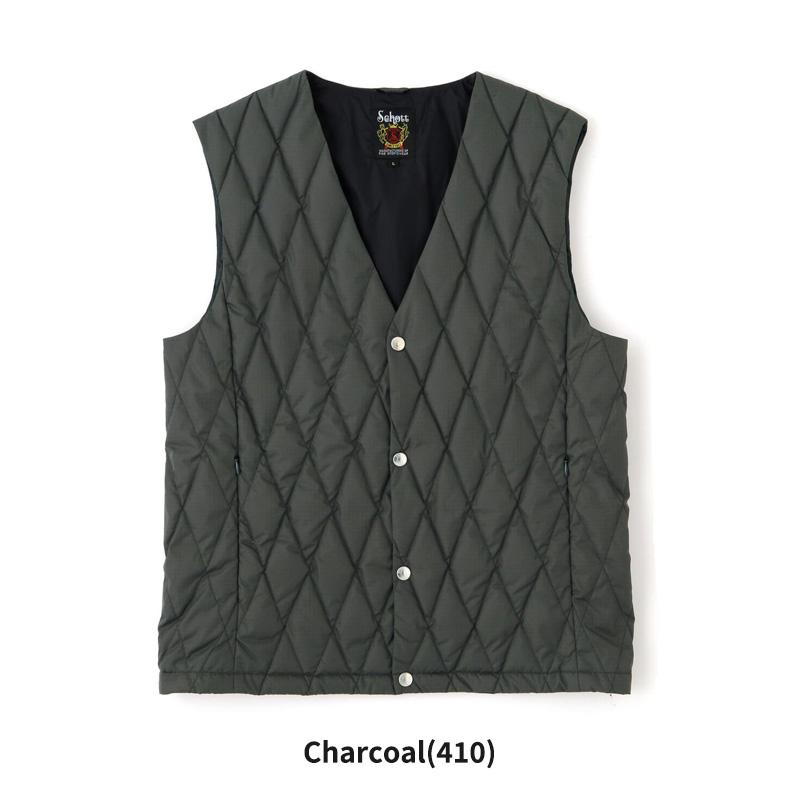 Schott N.Y.C（ショット） ショット×タイオン メンズ ダウンベスト