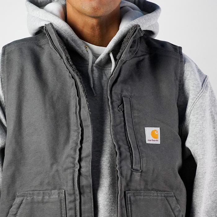 Carhartt（カーハート） ワークベスト CARHARTT LOOSE FIT WASHED DUCK