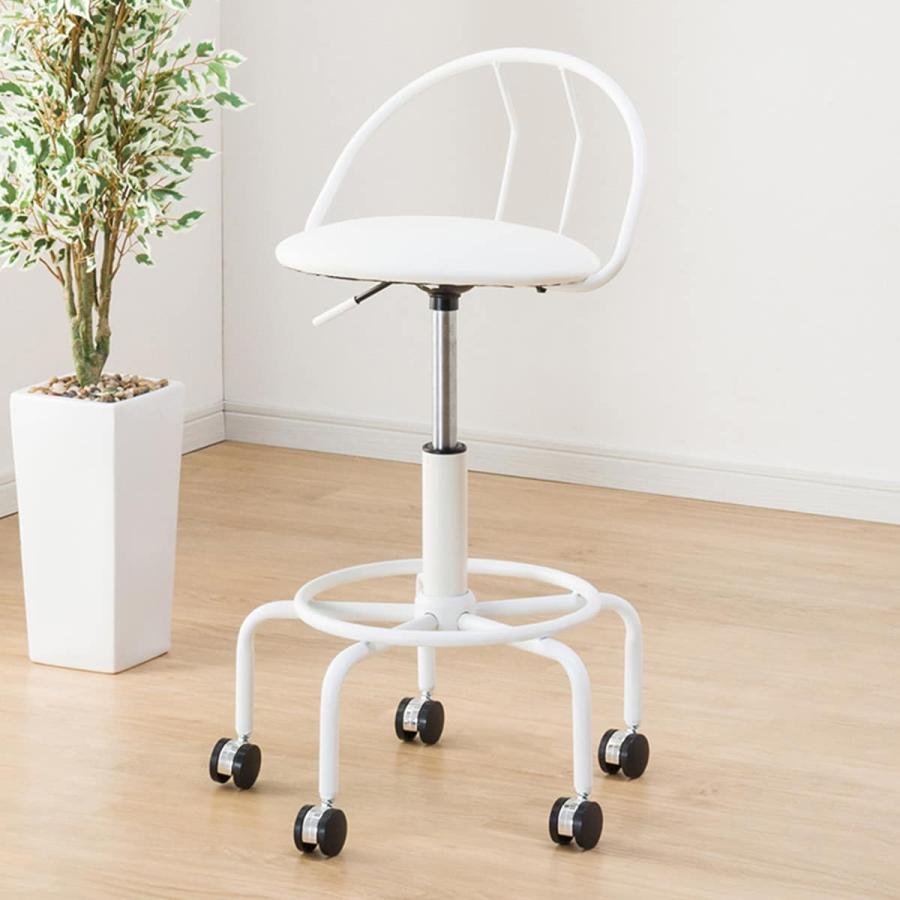 ニトリ（NITORI） カウンターチェア(ロシットWH) : ニトリ Yahoo!店