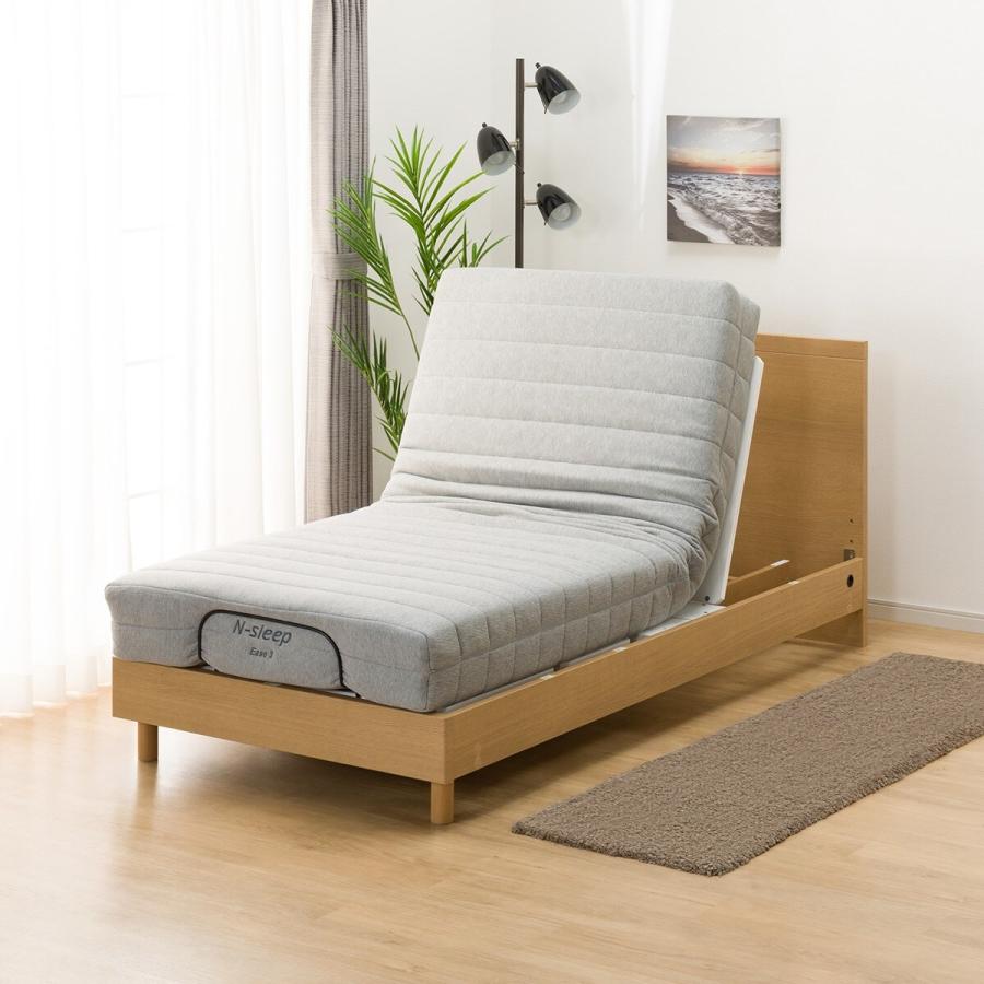 ニトリ（NITORI） 非課税 電動シングルベッドフレーム＋マットレス