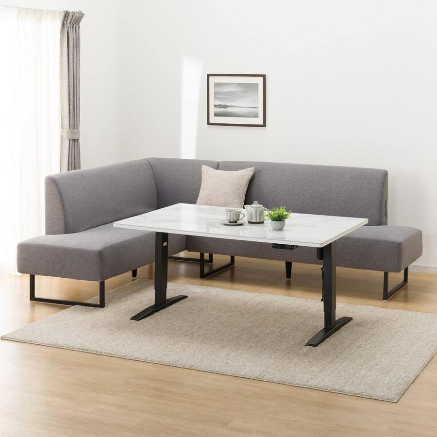 ニトリ（NITORI） 布張りリビングダイニング3点セット(JT341セラミック