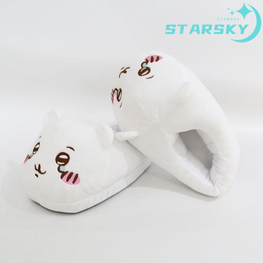 ちいかわ ハチワレ ウサギ マシュマロルームシューズ 靴 シューズ 男女