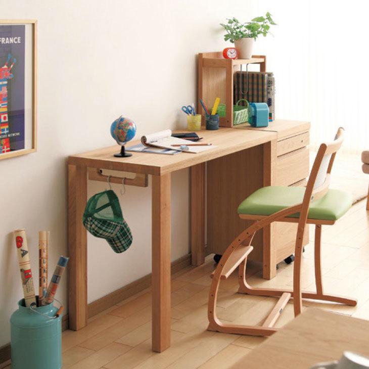 ボナシェルタ カリモク 学習机 幅110cm×奥行き45cm ST3577 学習 収納