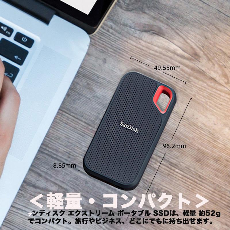 SanDisk（サンディスク） SanDisk SSD 外付け 1TB USB3.2Gen2 読出最大