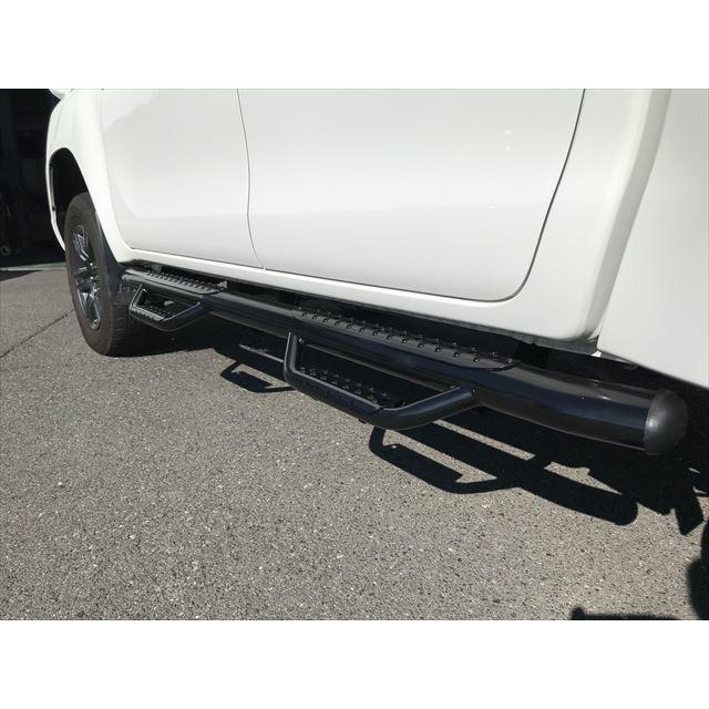 WIN99 ハイラックス GUN125 サイドステップ トレイルバー HILUX 分割式