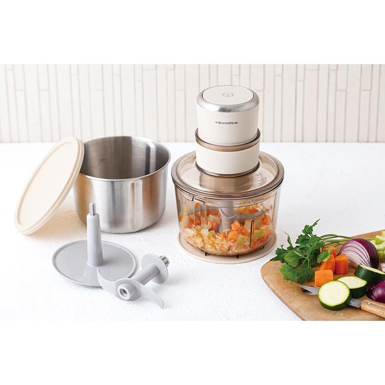 recolte（レコルト） フードプロセッサー コンボ （3種類の