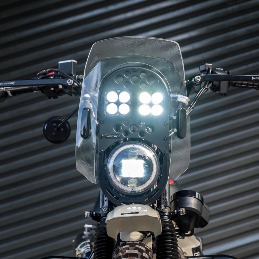 MotolordD ホンダ ハンターカブ CT125用V2カスタムヘッドライト