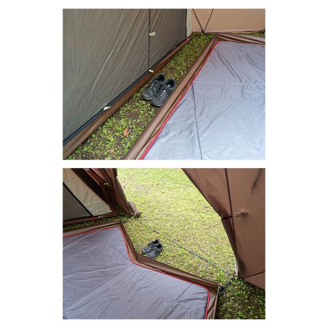 snow peak（スノーピーク） ゼッカリビングシートフロアマットセット