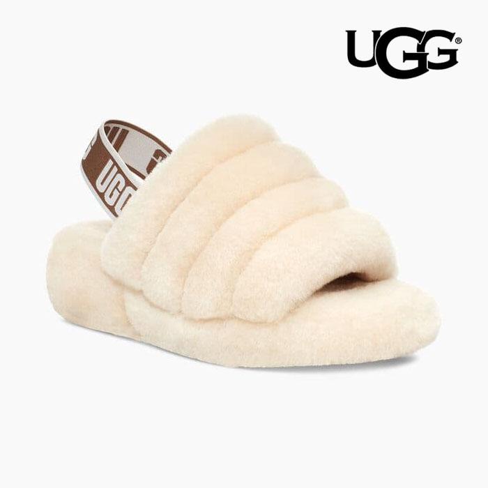UGG（アグ） ファーサンダル レディース UGG W FLUFF YEAH SLIDE