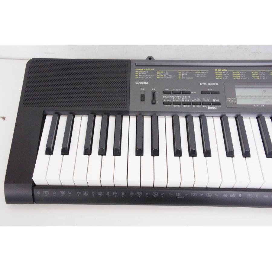 中古 カシオCASIO ベーシックキーボード 電子キーボード 61鍵 CTK-2200