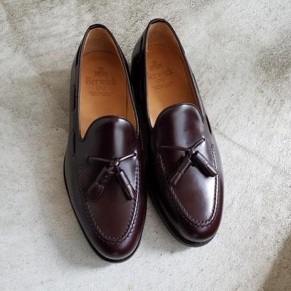 Berwick 1707（バーウィック） タッセルローファー8491（ダーク