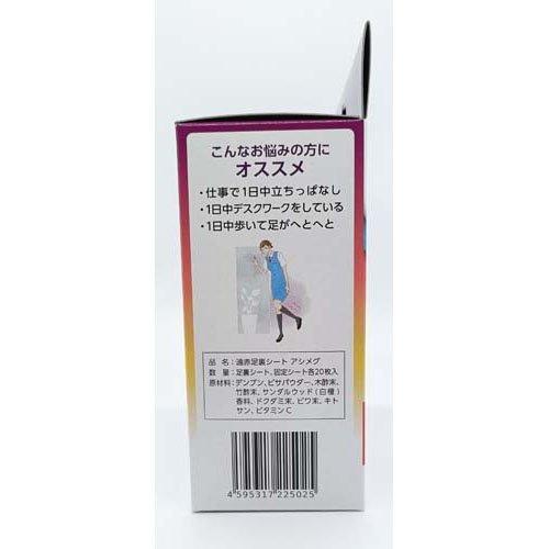 遠赤足裏シート アシメグ ( 10セット入 ) : 爽快ドラッグ - 通販